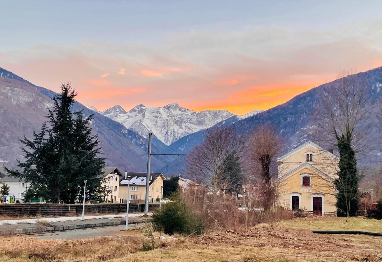 Duplex Du Pailhet, T3 Neuf, Vue Montagne, Parking, Navette Et 2 Velos A Disposition Gratuitement Bagnères-de-Luchon Exterior foto